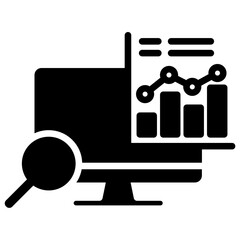 Fototapeta premium Data Analytics Icon