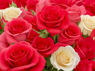 Obraz premium bouquet of roses