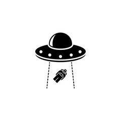 space objects icon, logo, design, universe