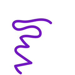 Abstract squiggly lines vectors 