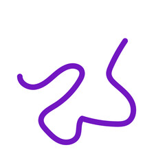 Abstract squiggly lines vectors 