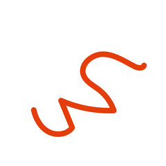 Abstract squiggly lines vectors 