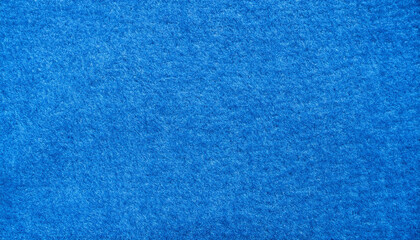 blue felt fabric texture as background. melange fuzzy woolen cloth textured; close up of textile surface