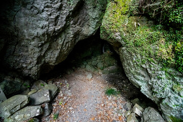 愛知県新城市門谷　秋の鳳来寺山の紅葉