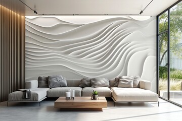Fototapeta premium living room interior