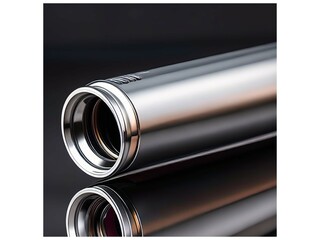 Big metallic pipe for large Industry, steel made, heavy strong materials, long-lasting, fire safety protection.