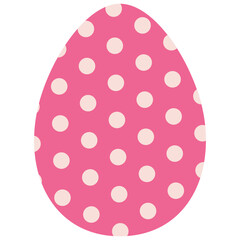 Easter eggs icon flat design. Happy easter decorative elements.