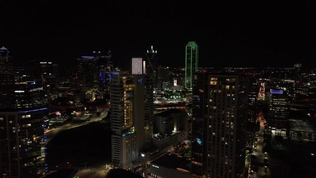 Dallas Texas Skyline at Night