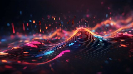 Explore the harmonious relationship between music and visuals with our AI platform. Generate stunning images that capture the essence of sound, from soothing sound waves to abstract patterns that sync - obrazy, fototapety, plakaty