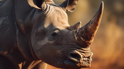 Deurstickers Rhino pictures  © 俊后生