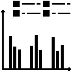 Relative frequency depicting histogram 