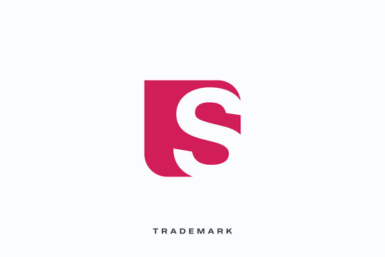 S letter logo vector trademark universal s logotype brand