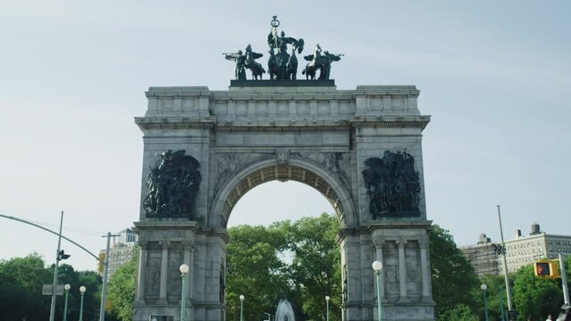Grand Army Plaza in Brooklyn, New York