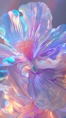 Iridescent Serenade: Macro exploration unveils jasmine's holographic petals, serenading with their iridescent charm.
