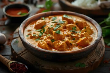 Chicken Tikka Masala: A Rustic Indian Culinary Masterpiece.