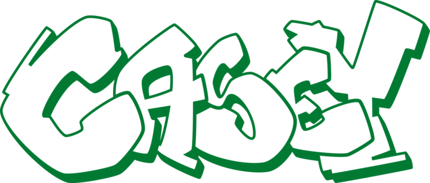 CASEY NAME, Graffiti name, drawing, street art, urban, hip-hop style, lettering, graphics, calligraphy, sticker, print