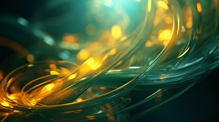 Abstract dark green gradient commercial organic background, abstract graphic poster PPT background