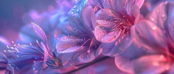 Timeless Bloom: Elegant lobelia flower emergence set to tranquil rhythms.