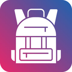 Backpack Icon Style