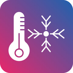 Hypothermia Icon Style