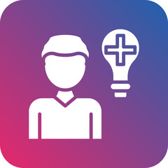 Positive Thinking Icon Style