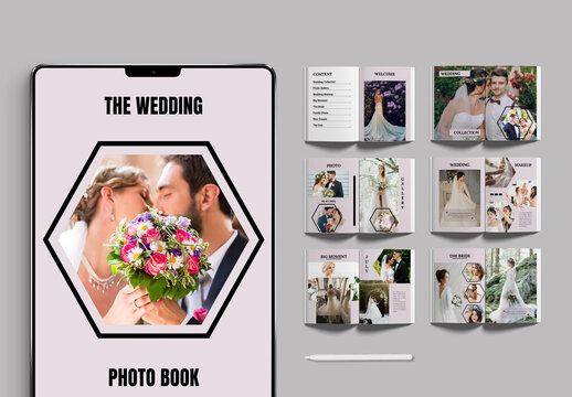 Wedding Photo Book Layout
