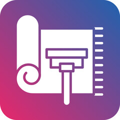 Carpet Cleaning Icon Style