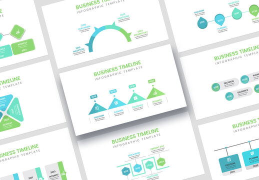 Business Timeline Infographic