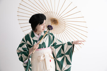 着物を着た女性
woman wearing kimono