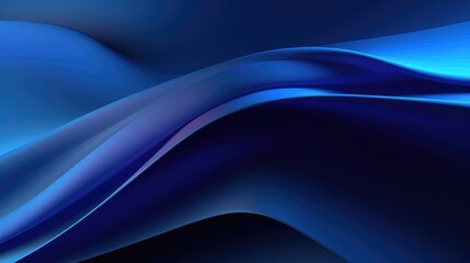 Blue abstract shapes background