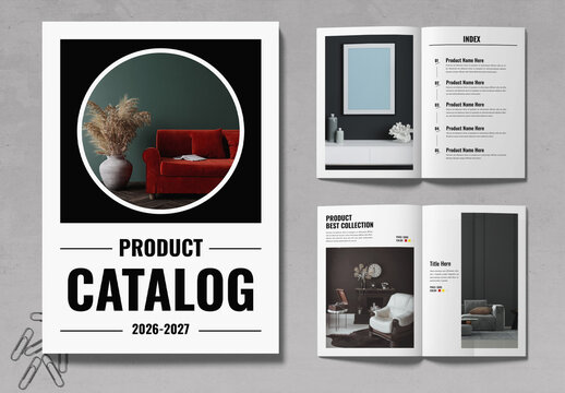 Product Catalog Design Layout