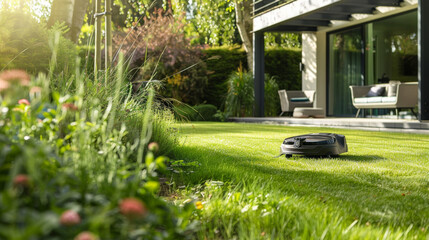 The robotic lawn mowers finely tuned sensors and GPS technology ensuring accurate navigation and precise ting every time.
