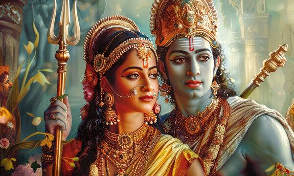 Rama and sita concept