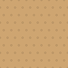 seamless pattern with circles beige background vector illustration
