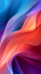 Beautiful abstract background with vibrant color waves Pattern like a twisted cloth