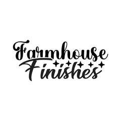 Farmhouse Finishes SVG Cut File