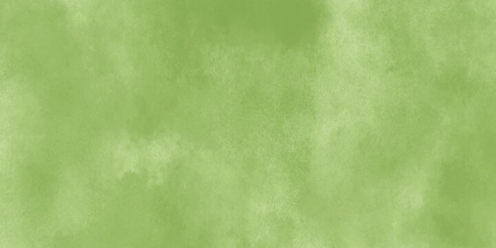 green vintage and old looking crumpled paper background. Of soft and smooth textile material. There is space for text.