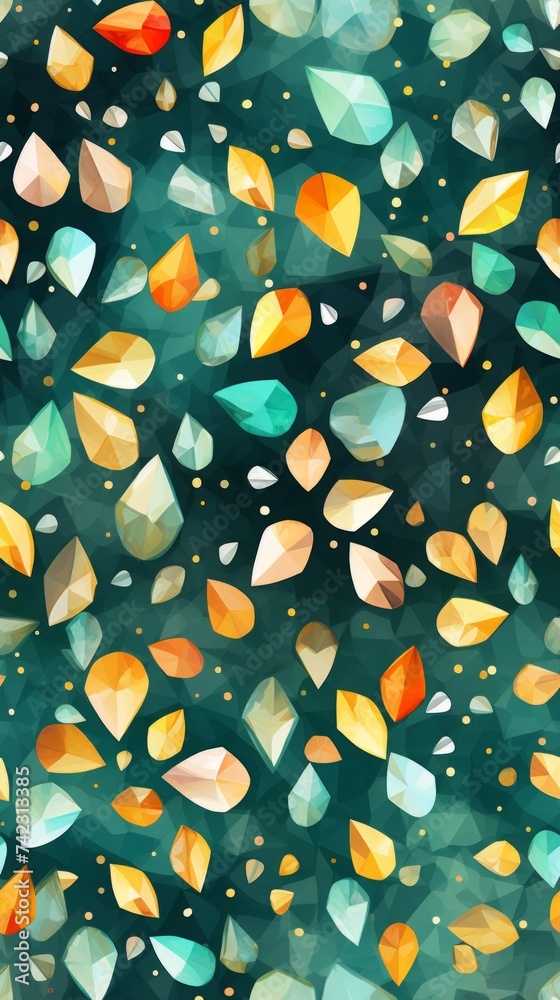 Poster generative ai scattered gems