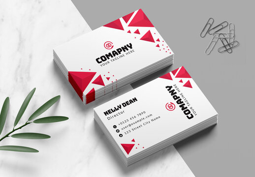 Creative Business Card Layout