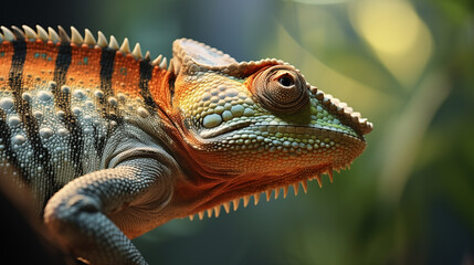 Fototapeta premium chameleon pictures 