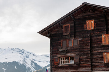 Obersaxen Mundaun, Graubünden, Switzerland