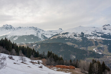 Obersaxen Mundaun, Graubünden, Switzerland