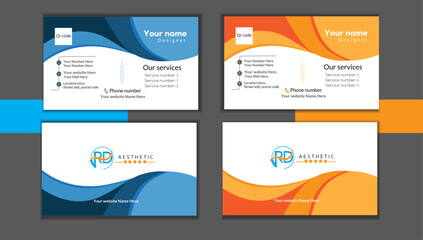 Creative and modern business card design