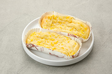 Roti Jasuke, Sweet Corn Cake, sweet and creamy
