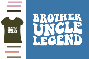 Uncle legend t shirt design