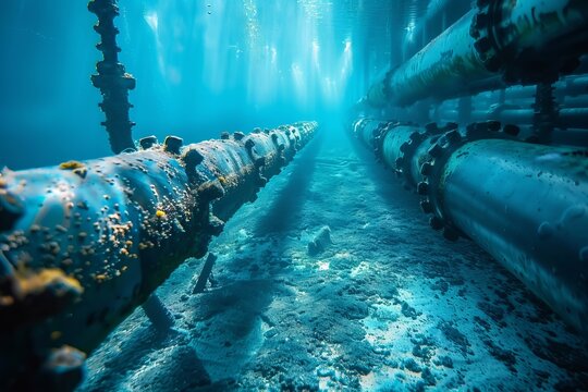 Undersea metal pipeline exploration