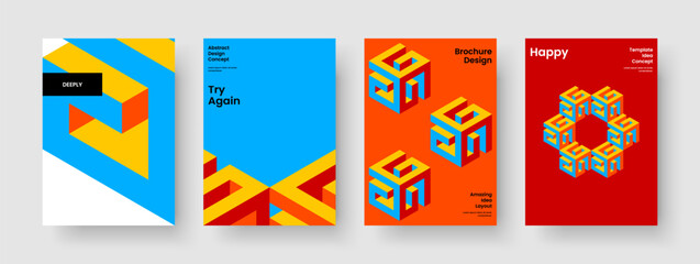 Obraz premium Abstract Background Template. Geometric Poster Design. Modern Business Presentation Layout. Book Cover. Brochure. Banner. Report. Flyer. Portfolio. Advertising. Handbill. Pamphlet. Newsletter