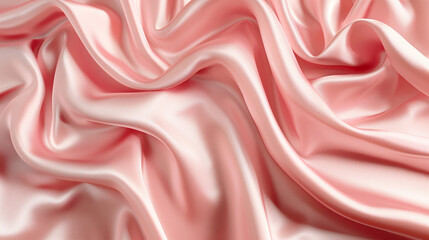 Pink pleated silk with a beautifully textured background
