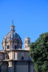 Fototapety  Kopuła kościoła w Rzymie 