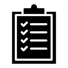 clipboard with checkmark icon